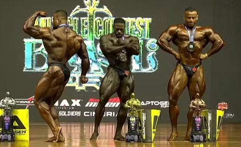 Mr. Olympia Brasil 2025 Ruff Diesel confirma favoritismo e é campeão da Classic Physique